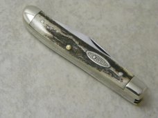 Fabico (Bower) Solingen Germany Stag Jack Knife