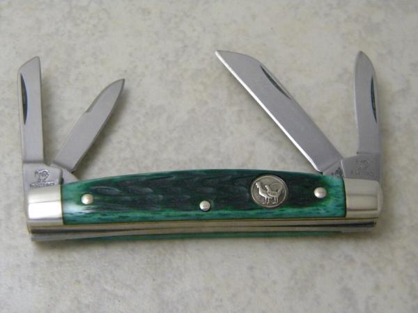 Hen and Rooster Bertram Cutlery Germany 314-GPB Bone Congress Knife