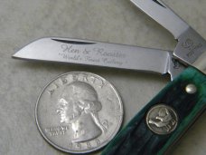 Hen and Rooster Bertram Cutlery Germany 314-GPB Bone Congress Knife
