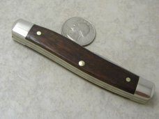 Schrade+ USA Wood Bird Gut Hook Muskrat Knife 