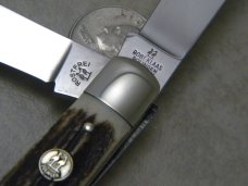 Robt Klaas Kissing Crane Germany 191 Stag Trapper Knife