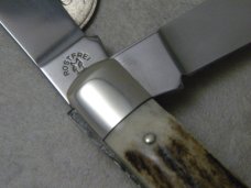 Robt Klaas Kissing Crane Germany 191 Stag Trapper Knife