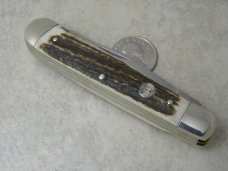 Robt Klaas Kissing Crane Germany 191 Stag Trapper Knife