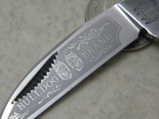 Bulldog Brand Solingen Germany Stag Wharncliff Whittler Knife