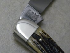 Bulldog Brand Solingen Germany Stag Wharncliff Whittler Knife