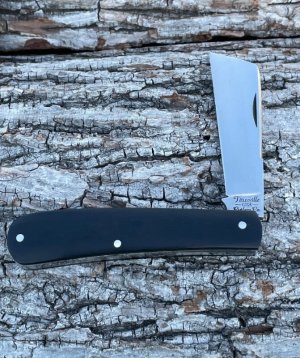 TITUSVILLE CUTLERY **m GABOON EBONY SHADOW PATTERN BIG EASY COTTON KNIFE ONLY 40 WERE PRODUCED 