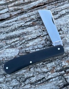 TITUSVILLE CUTLERY **m GABOON EBONY SHADOW PATTERN BIG EASY COTTON KNIFE ONLY 40 WERE PRODUCED 