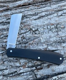 TITUSVILLE CUTLERY **m GABOON EBONY SHADOW PATTERN BIG EASY COTTON KNIFE ONLY 40 WERE PRODUCED 
