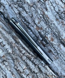 TITUSVILLE CUTLERY **m GABOON EBONY SHADOW PATTERN BIG EASY COTTON KNIFE ONLY 40 WERE PRODUCED 