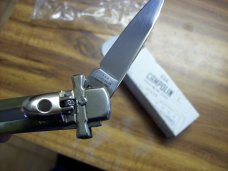 A. G. A. Campolin Dominus Lever Maltese Cross 6 Incher W/Brazilian Horn Handles  NIB