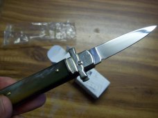 A. G. A. Campolin Dominus Lever Maltese Cross 6 Incher W/Brazilian Horn Handles  NIB