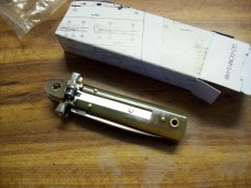 A. G. A. Campolin Dominus Lever Maltese Cross 6 Incher W/Brazilian Horn Handles  NIB