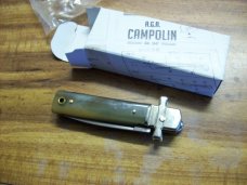 A. G. A. Campolin Dominus Lever Maltese Cross 6 Incher W/Brazilian Horn Handles  NIB
