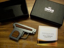 A.G.A. Campolin Rare Italian Gun Knife Cocobolo Serial # 147 UNUSED W/Box