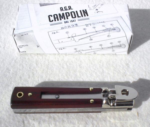 NEW A.G.A CAMPOLIN 6" SLIM EXOTIC COCOBOLO WOOD LEVER LOCK MANIAGO ITALY NEW A.G.A CAMPOLIN 6" SLIM EXOTIC COCOBOLO WOOD LEVER LOCK MANIAGO ITALY