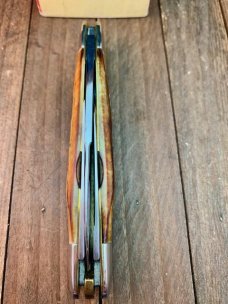 Case Classic Anglo Saxon Whittler Split Backspring Torched Stag 1990