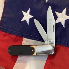 Old Queen Barlow (Queen Steel #22) Knife w/ Derlin Handles -NOS