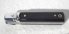 NEW A.G.A.CAMPOLIN 6” SLIM LEVER LOCK EXOTIC EBONY AFRICAN WOOD ITALY