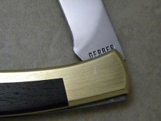 Gerber Portland, OR 97223 USA Large Wood Lockback Knife 
