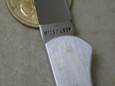 Case XX USA M1057 1987 Small Metal Lockback Knife 
