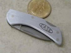 Case XX USA M1057 1987 Small Metal Lockback Knife 