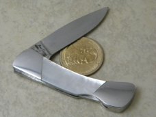 Frost Cutlery Surgical Steel "Lady of the Night" Pearl Lockback Knife