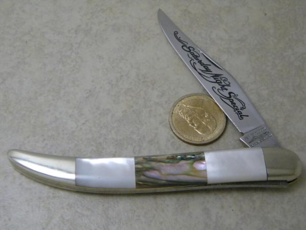Parker Cut Co "Saturday Night Special" Pearl Toothpick Knife 