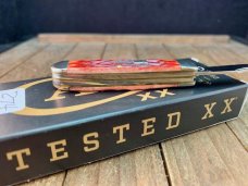 Case Brothers Tiny Trapper Red Jigged Bone 2005