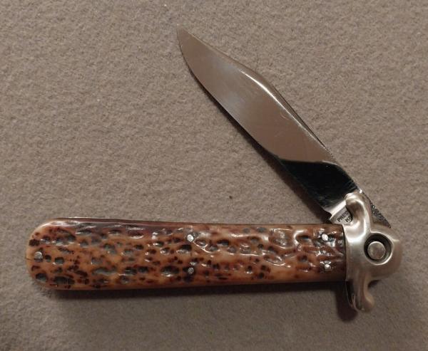 Press Button Knife Co Guardian switchblade 