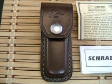 SCHRADE CUTLERY LIMITED EDITION USA DUCKS UNLIMITED NIB W/SHEATH NOS VINTAGE LOCKBACK POCKET KNIFE