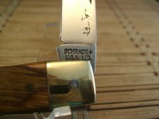 SCHRADE CUTLERY LIMITED EDITION USA DUCKS UNLIMITED NIB W/SHEATH NOS VINTAGE LOCKBACK POCKET KNIFE