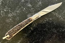 1960's Begon Lever Lock Switchblade Knife, Made In France, Unused 