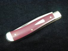 Great Eastern Cutlery Smooth Garnet ESPL Slim Dog Jack Knife 488224 1095 Carbon Steel