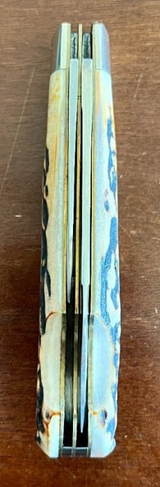 Marbles MSA Teardrop Jack Knife, Beautiful Stag Handle, USA Made In 2001, Used
