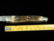 Great Eastern Cutlery GEC Sambar Stag 38 Special Knife 381117 NIT 1 of 313 1095 Carbon Steel