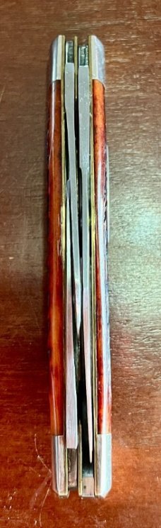 Marbles MSA Stockman Knife, Jig Bone Handle, USA Made In 2001, Unused 