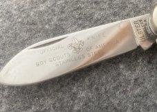 Ulster Stainless N.Y. USA Etched Official Scout 