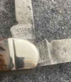 Utica Cutlery Co. Utica N.Y. Mini 2 Blade Toothpick