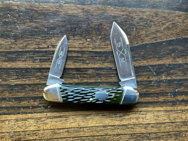 Schatt and Morgan Green Canoe 