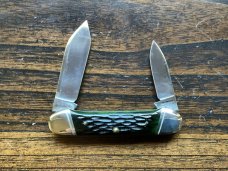 Schatt and Morgan Green Canoe 