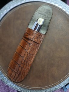 13"SNAKEWOOD PICKLOCK BY ITALIAN KNIFE MAKER "ANTONIO CONTINI" NEW IN BOX