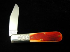 Great Eastern Cutlery Rust Orange Natural Bone Acorn Barlow Knife 861121 440C Stainless Bld 1 of 686