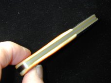 Great Eastern Cutlery Rust Orange Natural Bone Acorn Barlow Knife 861121 440C Stainless Bld 1 of 686