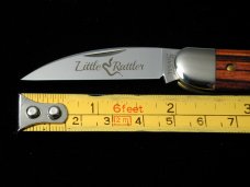 Great Eastern Cutlery GEC Smooth Kingwood Little Rattler Knife 190120 NIT 1 of 505 Wharncliffe