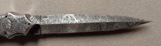Double Dagger Fighting Knife with Damascus Blades.