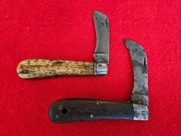 2 Vintage Hawkbills - Belknap Hdw John Primble India Steel Works 1890-1940  - Queen City 1925-1932