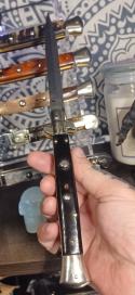11inch Latama Picklock 5mm in raven horn ( firm price  no offers please)