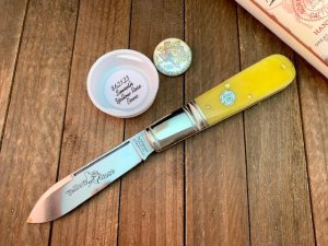 Great Eastern Cutlery Northfield #86 Barlow Smooth Yellow Rose Bone 2023
