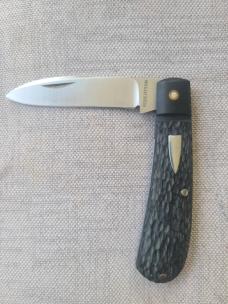 Tim Robertson Full Size Zulu...jigged paper micarta scales.. fluted micarta bolster..4" cld..Cpm154 