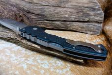 Cold Steel 4-Max Scout Tri-Ad Lock Folding Knife AUS10A Drop Point Blade Griv-Ex Handles